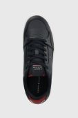 Кросівки Tommy Hilfiger TH BASKET CORE LEATHER колір синій FM0FM04693 Кросівки Tommy Hilfiger TH BASKET CORE LEATHER колір синій FM0FM04693