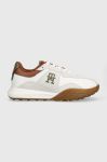 Кросівки Tommy Hilfiger RETRO MODERN RUNNER колір сірий FM0FM04701 Кросівки Tommy Hilfiger RETRO MODERN RUNNER колір сірий FM0FM04701