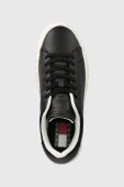 Шкіряні кросівки Tommy Jeans TJM LEATHER OUTSOLE колір чорний EM0EM01213