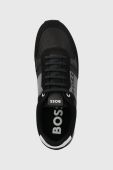 Кросівки BOSS Kai колір чорний 50498921