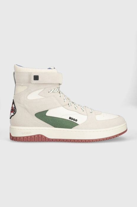 Кросівки HUGO Kilian колір сірий 50498665 Кросівки HUGO Kilian колір сірий 50498665