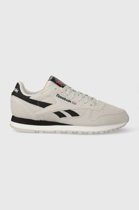 Замшеві кросівки Reebok Classic CLASSIC LEATHER колір сірий Замшеві кросівки Reebok Classic CLASSIC LEATHER колір сірий