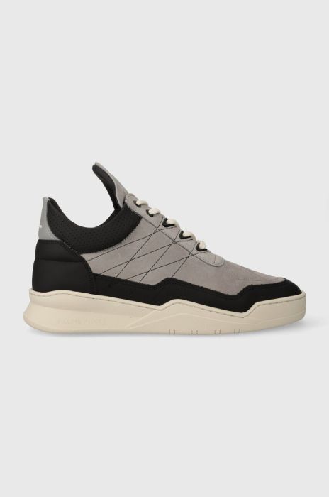 Шкіряні кросівки Filling Pieces Low Top Tweek колір сірий 10127681878 Шкіряні кросівки Filling Pieces Low Top Tweek колір сірий 10127681878