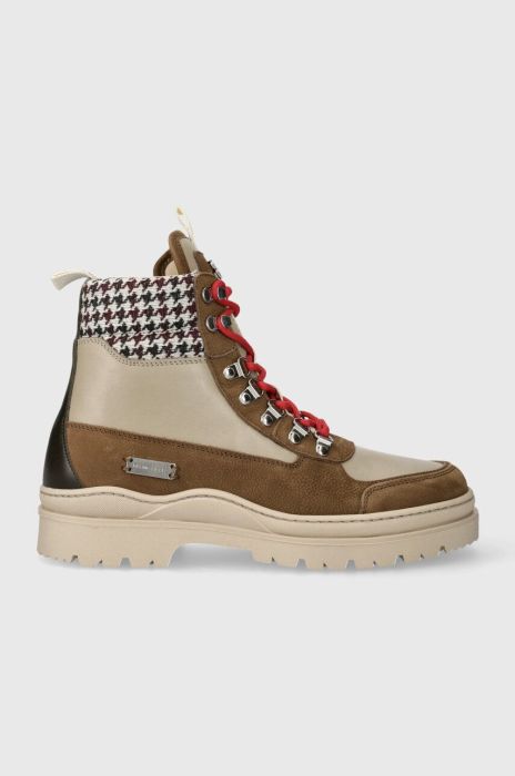 Шкіряні черевики Filling Pieces Mountain Boot Quartz чоловічі колір коричневий 63333361933 Шкіряні черевики Filling Pieces Mountain Boot Quartz чоловічі колір коричневий 63333361933