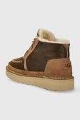Високі черевики UGG Neumel Crafted Regenerate чоловічі колір коричневий 1144016 Високі черевики UGG Neumel Crafted Regenerate чоловічі колір коричневий 1144016