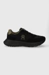 Кросівки Tommy Hilfiger CLASSIC ELEVATED RUNNER MIX колір чорний FM0FM04636 Кросівки Tommy Hilfiger CLASSIC ELEVATED RUNNER MIX колір чорний FM0FM04636