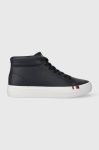 Кеди Tommy Hilfiger MODERN VULC LTH HI WL чоловічі колір синій FM0FM04820 Кеди Tommy Hilfiger MODERN VULC LTH HI WL чоловічі колір синій FM0FM04820