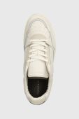 Шкіряні кросівки Tommy Hilfiger TH BASKET BEST LTH NUBUCK колір білий FM0FM04823 Шкіряні кросівки Tommy Hilfiger TH BASKET BEST LTH NUBUCK колір білий FM0FM04823