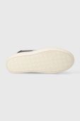 Шкіряні кросівки Tommy Jeans TJM LEATHER OUTSOLE MID колір чорний EM0EM01330