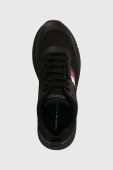 Кросівки Tommy Hilfiger MODERN RUNNER STRIPE колір чорний FM0FM04835 Кросівки Tommy Hilfiger MODERN RUNNER STRIPE колір чорний FM0FM04835
