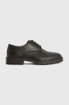 Шкіряні туфлі AllSaints MF527Z JARRED LTHR SHOE чоловічі колір чорний MF527Z Шкіряні туфлі AllSaints MF527Z JARRED LTHR SHOE чоловічі колір чорний MF527Z