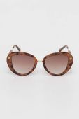Сонцезахисні окуляри Aldo ICONISUN жіночі колір коричневий ICONISUN.240 Сонцезахисні окуляри Aldo ICONISUN жіночі колір коричневий ICONISUN.240