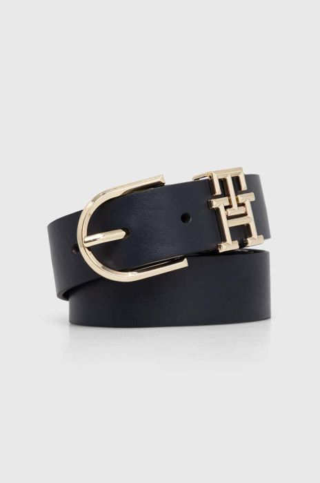 Шкіряний ремінь Tommy Hilfiger жіночий колір синій (3272247) Шкіряний ремінь Tommy Hilfiger жіночий колір синій (3272247)