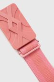 Ремінь United Colors of Benetton жіночий колір рожевий