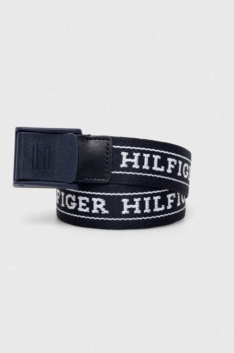 Дитячий ремінь Tommy Hilfiger колір темно-синій Дитячий ремінь Tommy Hilfiger колір темно-синій