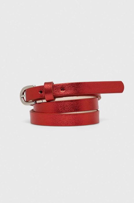 Дитячий ремінь United Colors of Benetton колір червоний Дитячий ремінь United Colors of Benetton колір червоний