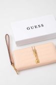 Гаманець Guess жіночий колір бежевий (3332883)