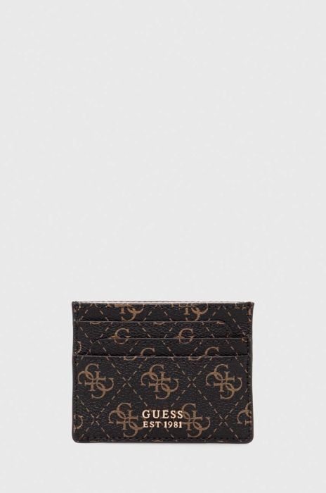 Чохол на банківські карти Guess колір коричневий (3330182)