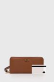 Гаманець Guess жіночий колір коричневий (3290837)