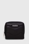 Гаманець HUGO жіночий колір чорний (3379526)