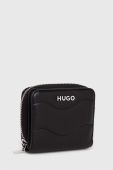 Гаманець HUGO жіночий колір чорний (3379526)