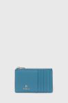 Шкіряний гаманець Furla жіночий колір блакитний (3306015)