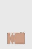 Шкіряний гаманець Furla жіночий колір бежевий (3293996)