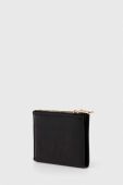 Шкіряний гаманець Patrizia Pepe жіночий колір чорний (3379527)