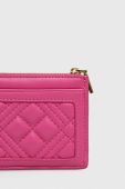 Гаманець Love Moschino жіночий колір рожевий (3500992)