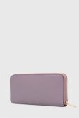 Шкіряний гаманець Furla жіночий колір фіолетовий (3486392)
