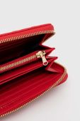 Шкіряний гаманець Patrizia Pepe жіночий колір червоний (3630009)