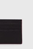 Шкіряний чохол на банківські карти Tommy Hilfiger колір чорний (3512362)