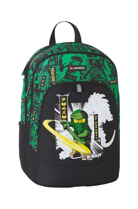 Дитячий рюкзак Lego колір зелений великий з принтом Дитячий рюкзак Lego колір зелений великий з принтом