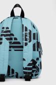 Дитячий рюкзак Emporio Armani великий візерунок колір блакитний
