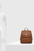 Шкіряний рюкзак MICHAEL Michael Kors жіночий колір коричневий малий однотонний (3459247) Шкіряний рюкзак MICHAEL Michael Kors жіночий колір коричневий малий однотонний (3459247)