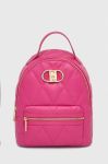 Рюкзак Liu Jo жіночий колір рожевий малий однотонний
