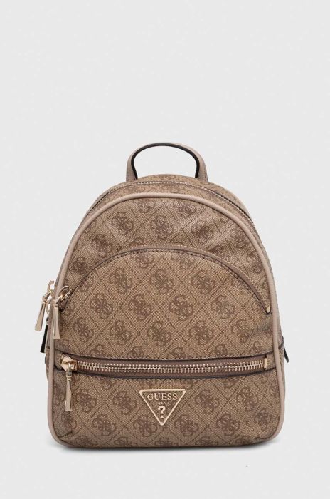 Рюкзак Guess жіночий колір бежевий малий візерунок (3618363) Рюкзак Guess жіночий колір бежевий малий візерунок (3618363)