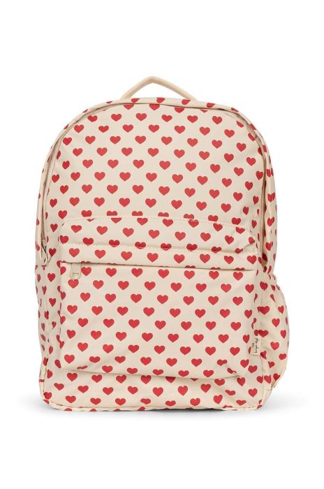 Дитячий рюкзак Konges Sl?jd колір червоний малий візерунок Дитячий рюкзак Konges Sl?jd колір червоний малий візерунок