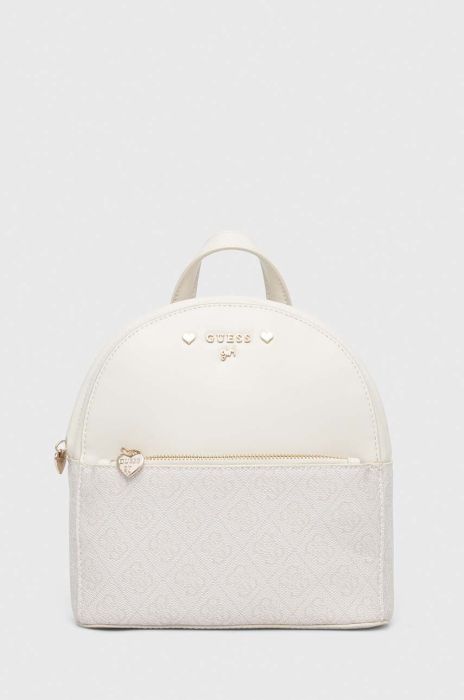 Дитячий рюкзак Guess колір бежевий малий візерунок (3591518)