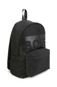 Дитячий рюкзак BOSS колір чорний великий з принтом (3416061) Дитячий рюкзак BOSS колір чорний великий з принтом (3416061)