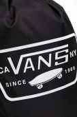 Дитячий рюкзак Vans VANS LEAGUE BENCH BAG VN00061TY281 колір чорний з принтом Дитячий рюкзак Vans VANS LEAGUE BENCH BAG VN00061TY281 колір чорний з принтом
