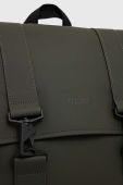 Рюкзак Rains 13300 Backpacks колір зелений великий однотонний