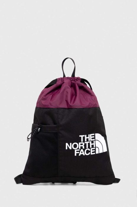 Рюкзак The North Face колір фіолетовий з принтом Рюкзак The North Face колір фіолетовий з принтом