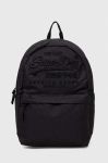 Рюкзак Superdry колір чорний великий з аплікацією (3560045)