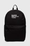 Рюкзак Superdry колір чорний великий з принтом