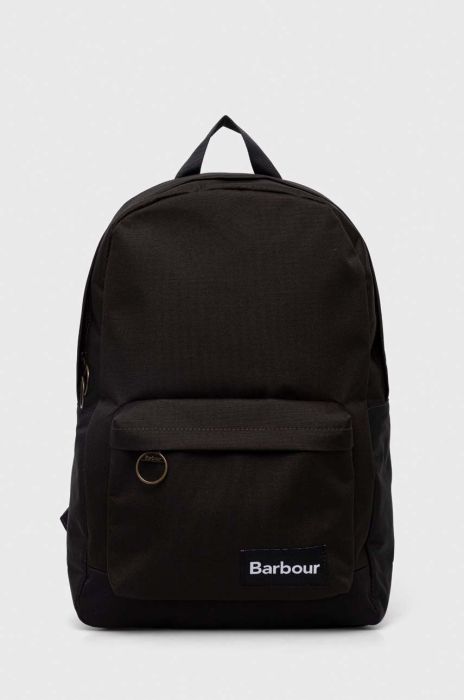 Рюкзак Barbour колір чорний великий однотонний Рюкзак Barbour колір чорний великий однотонний