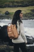 Рюкзак Fjallraven F23510.228 Kanken колір бежевий великий однотонний Рюкзак Fjallraven F23510.228 Kanken колір бежевий великий однотонний