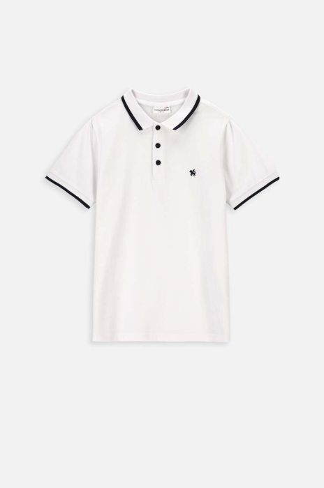 Дитяче пончо Coccodrillo колір білий однотонний Дитяче пончо Coccodrillo колір білий однотонний