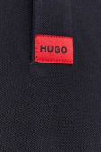 Бавовняний лонгслів HUGO колір чорний однотонний (3507698) Бавовняний лонгслів HUGO колір чорний однотонний (3507698)
