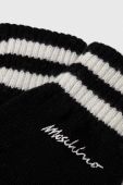 Вовняні рукавички Moschino колір чорний (3598347)
